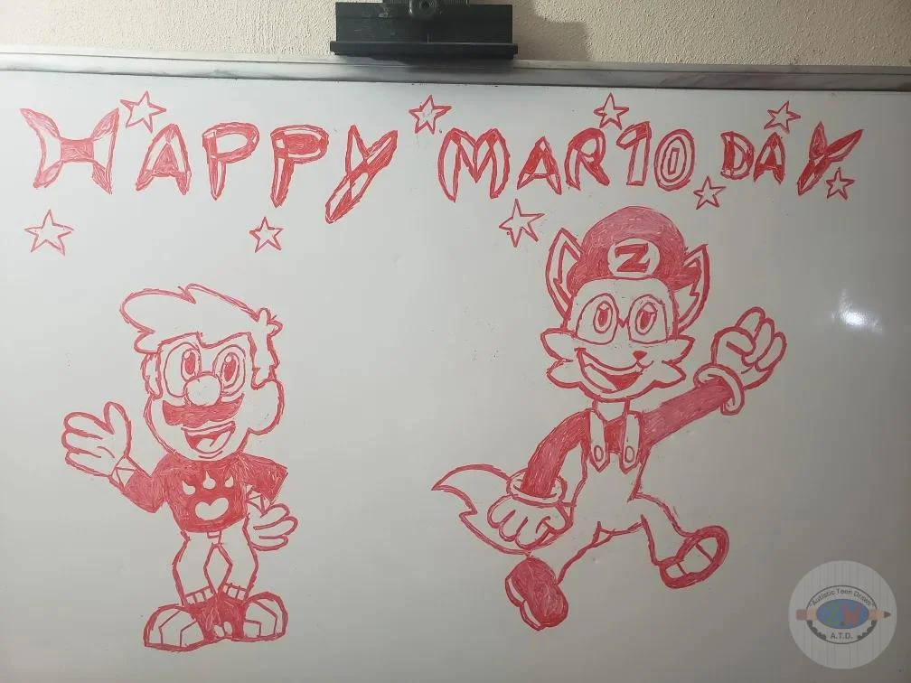 Mario and Wolf Mario