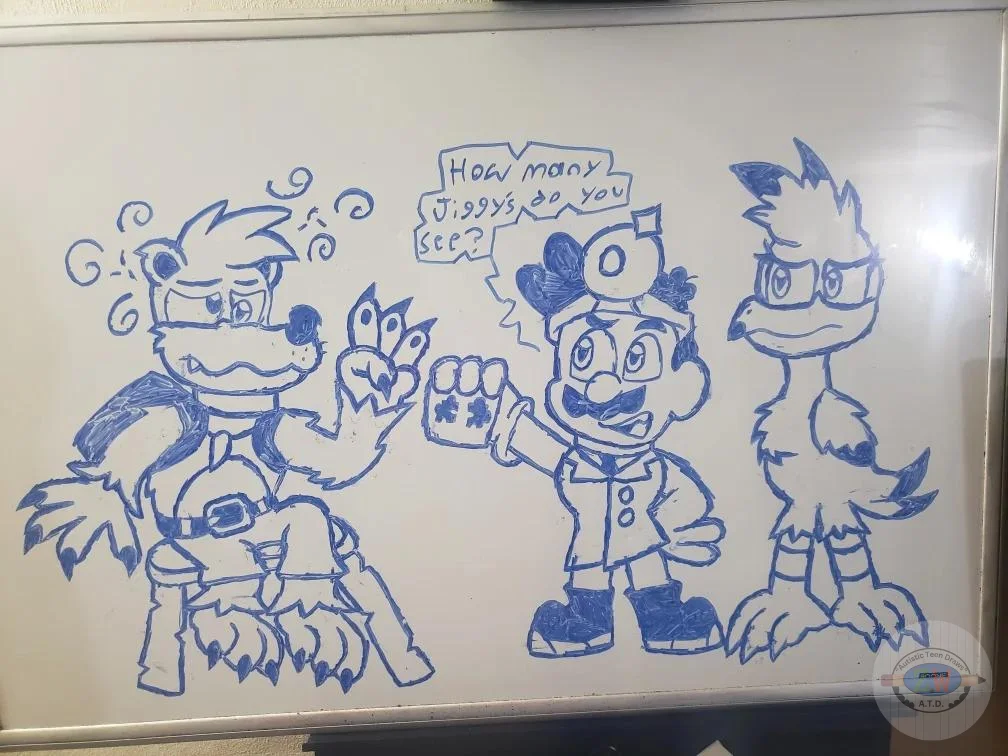 Banjo-Kazooie and Dr. Mario